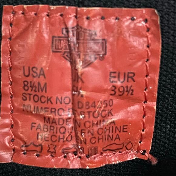 Harley-Davidson Black Ankle Boots - Picture 10 of 12